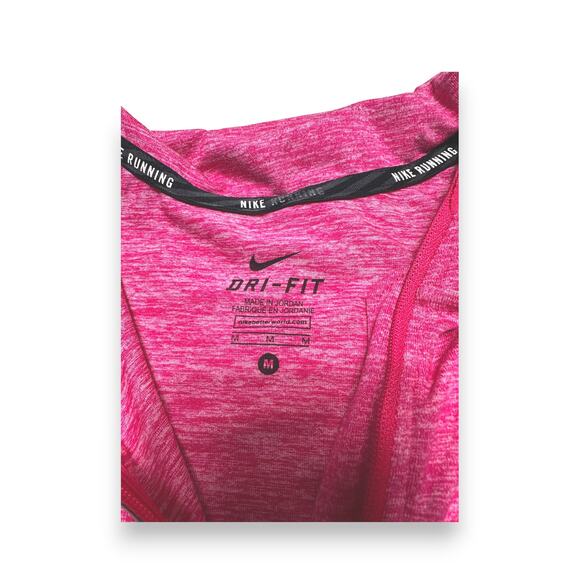 Nike Dri-Fit 1/4 Zip Top Bundle 2 Women's Pink + Teal Size Medium - Picture 4 of 13